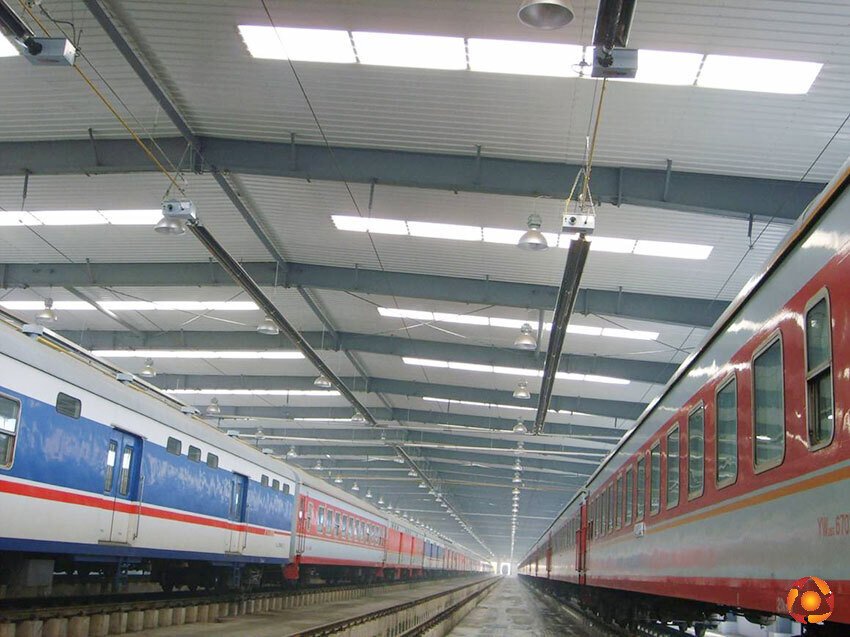 沈陽(yáng)車輛段機(jī)車庫(kù)1